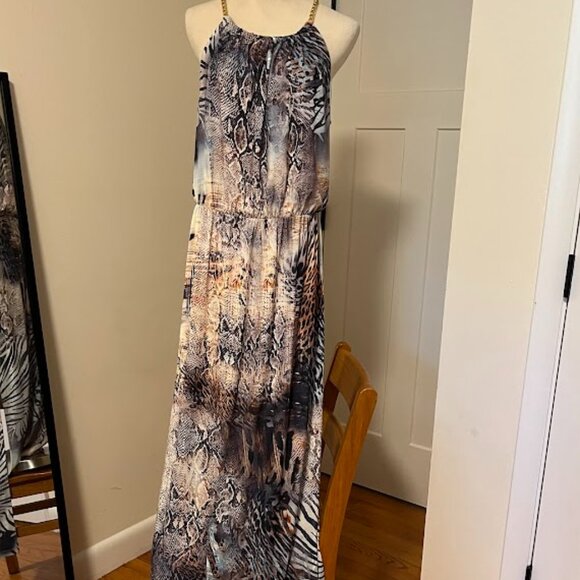 Venus chain strap Maxi Dress NWOT - Picture 13 of 13